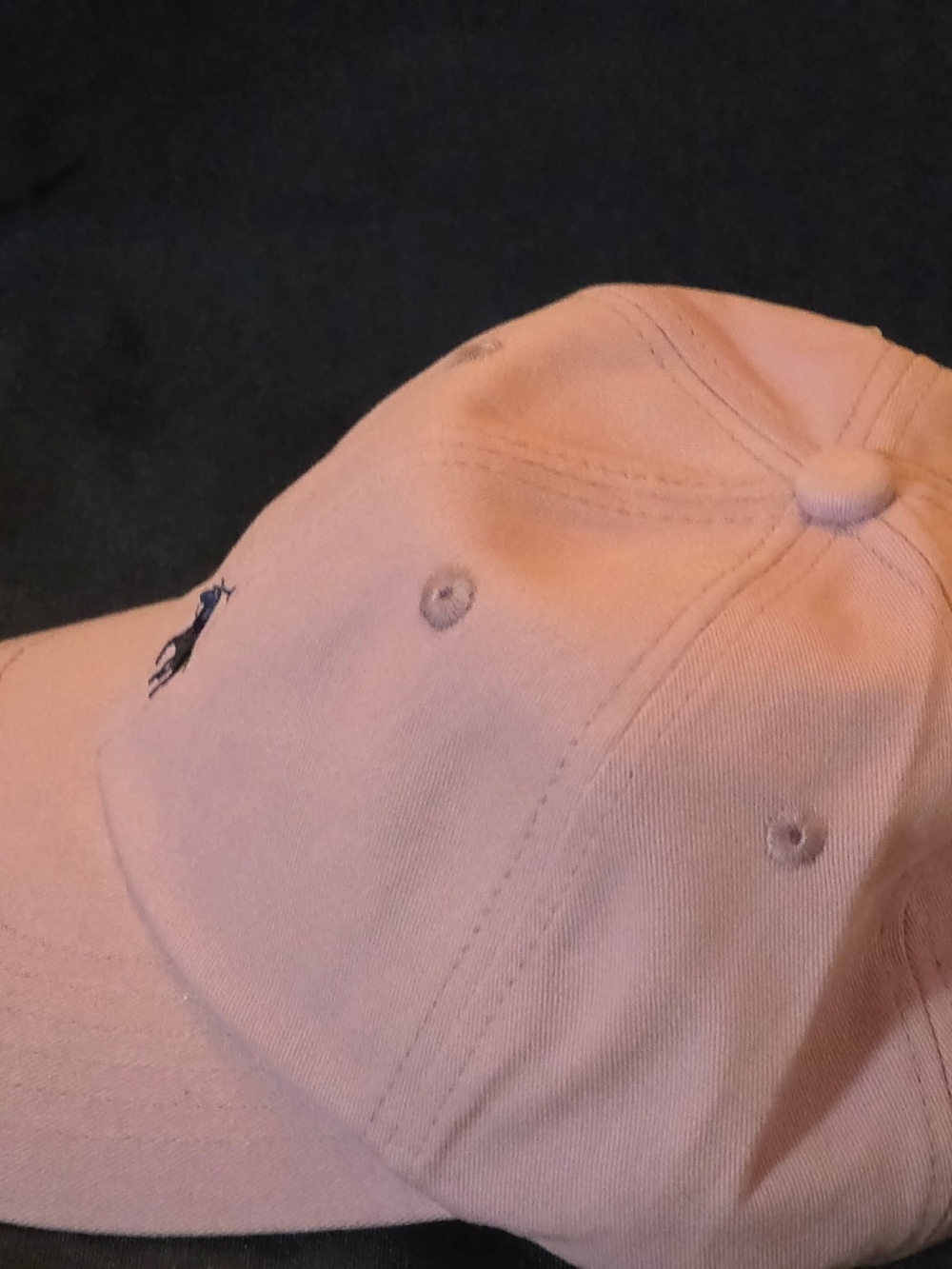 Ralph Lauren Lilac Polo Player Cap - Picture 3 of 6